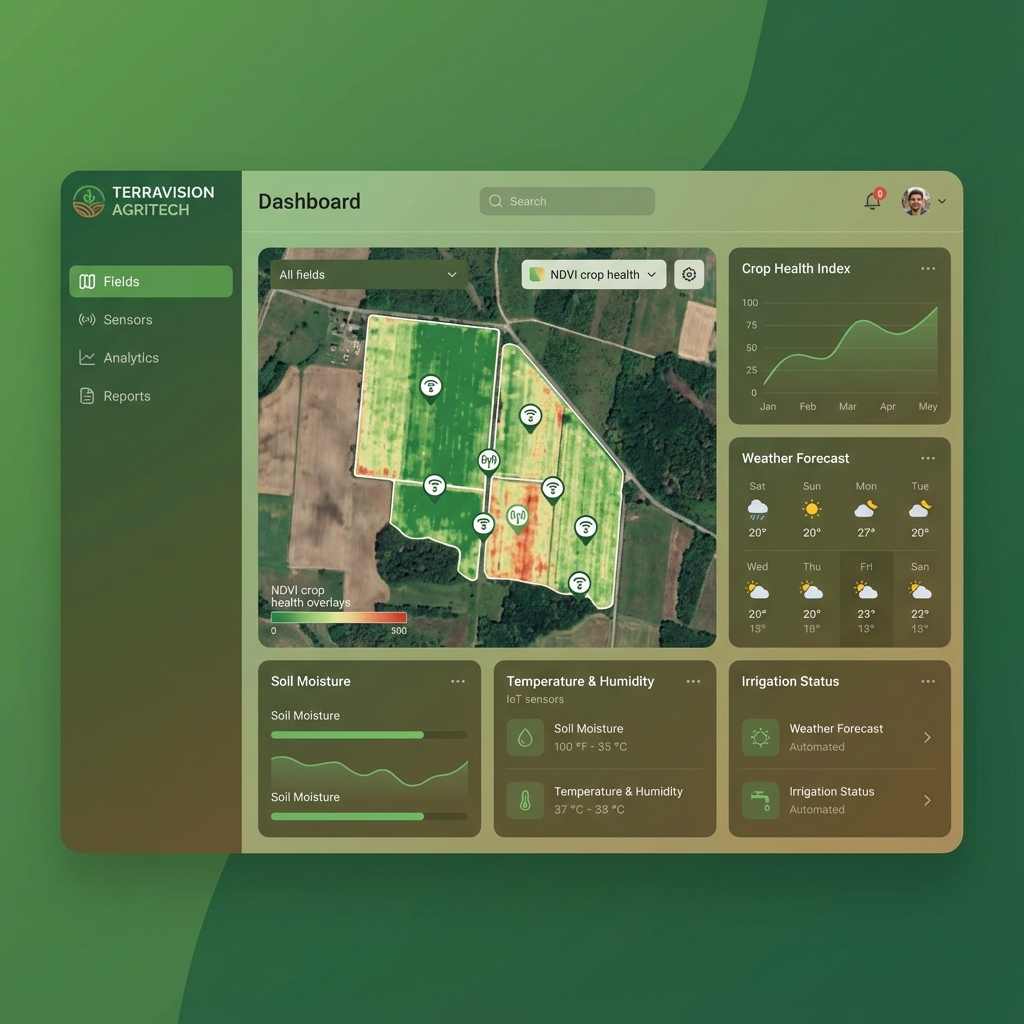 AgriTech Smart Farming Platform