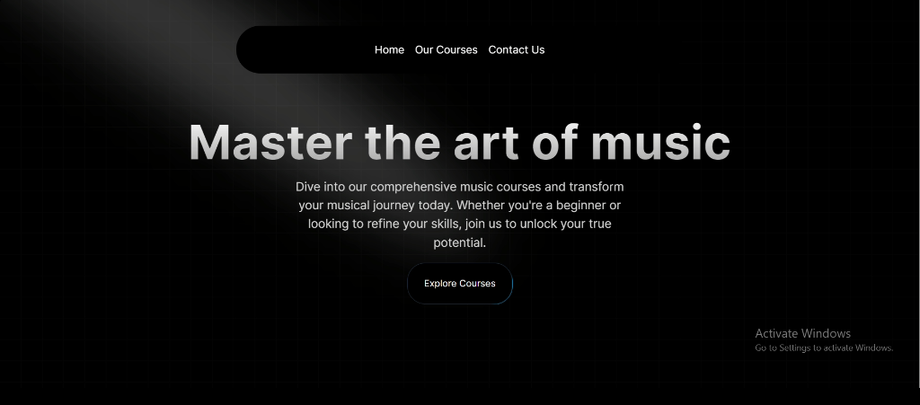Music Academy Nextjs