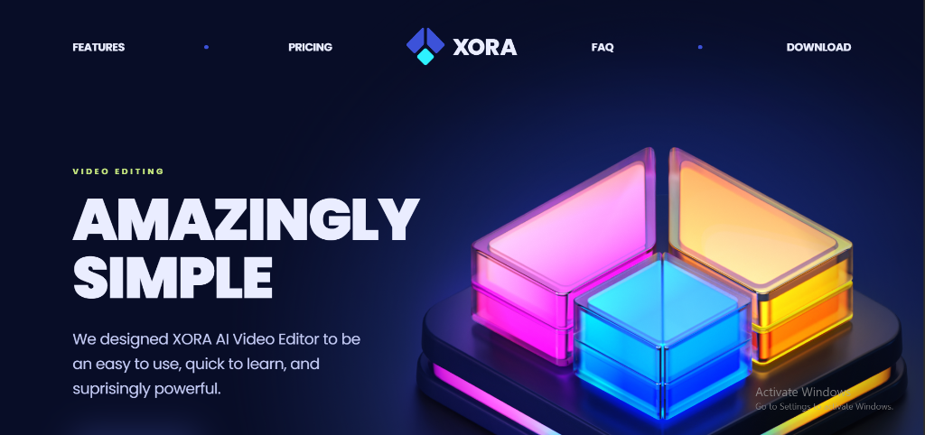 Xora — Modern UI/UX SaaS Website